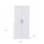 71" Light Gray Wood Single Drawer Combo Dresser