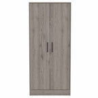 71" Light Gray Wood Single Drawer Combo Dresser