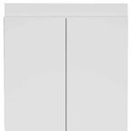 63" White Wood Pantry Or Storage Closet