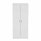 63" White Wood Pantry Or Storage Closet