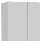 71" White Wood Pantry Or Storage Closet