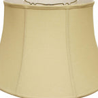 Tan Linen Drum Lamp Shade