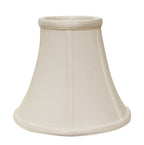 White Monay Shantung Silk Bell Lamp shade