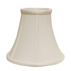 White Monay Shantung Silk Bell Lamp shade
