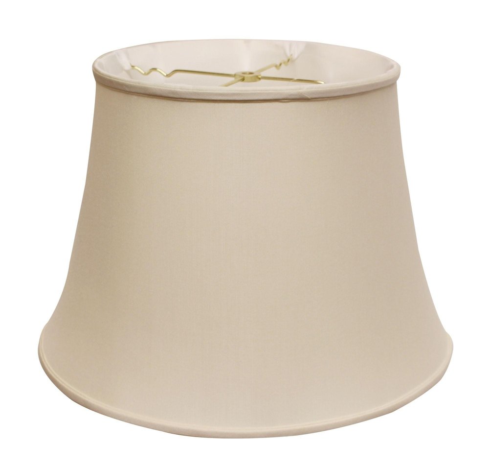 Champagne Pongee Silk Bell Lamp Shade