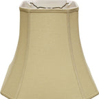 Tan Linen Square Lamp Shade