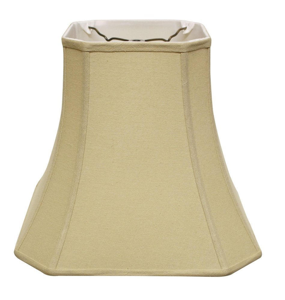 Tan Linen Square Lamp Shade