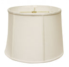 White Linen Drum Lamp Shade