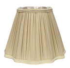 Taupe Shantung Silk Square Lamp Shade