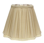 Taupe Shantung Silk Square Lamp Shade