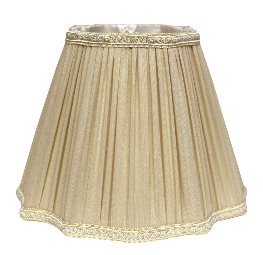 Taupe Shantung Silk Square Lamp Shade