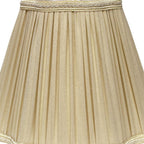 Taupe Shantung Silk Square Lamp Shade