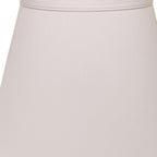 16" White Empire Deep Slanted No Slub Lampshade