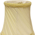 Slate Gray Silk Bell Lamp Shade