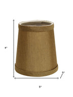 5" Laurel Set of 6 Chandelier No Slub Lampshades