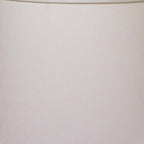 White No Slub Innsbruck Drum Lamp Shade