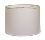 White No Slub Innsbruck Drum Lamp Shade