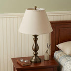 Dark Brown Linen Empire Lamp Shade