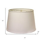 White No Slub Innsbruck Empire Lamp Shade