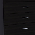 29" Light Gray and White Three Drawer Dresser