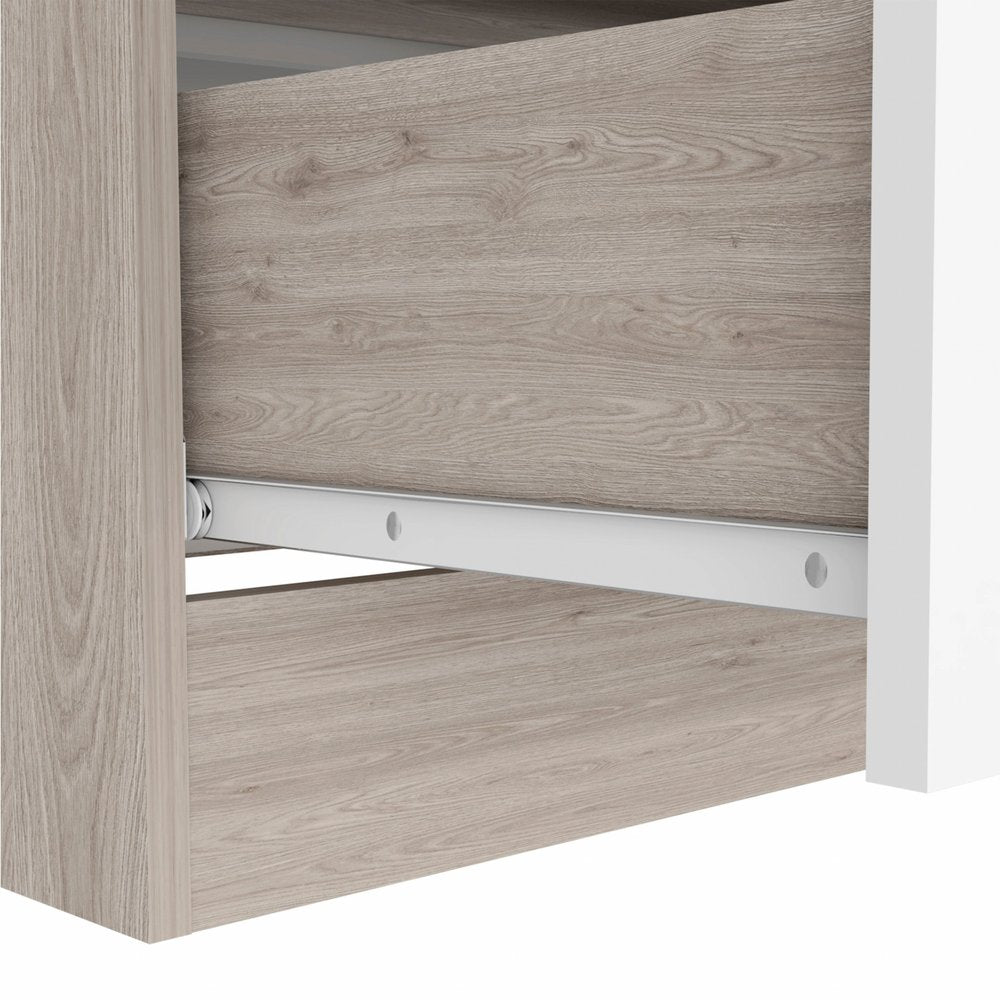 31" Black Three Drawer Dresser