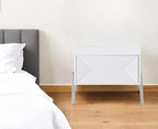 19" Wood One Drawer Nightstand