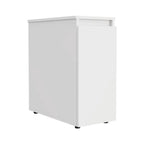 10" White Wood Freestanding Bathroom Vanity