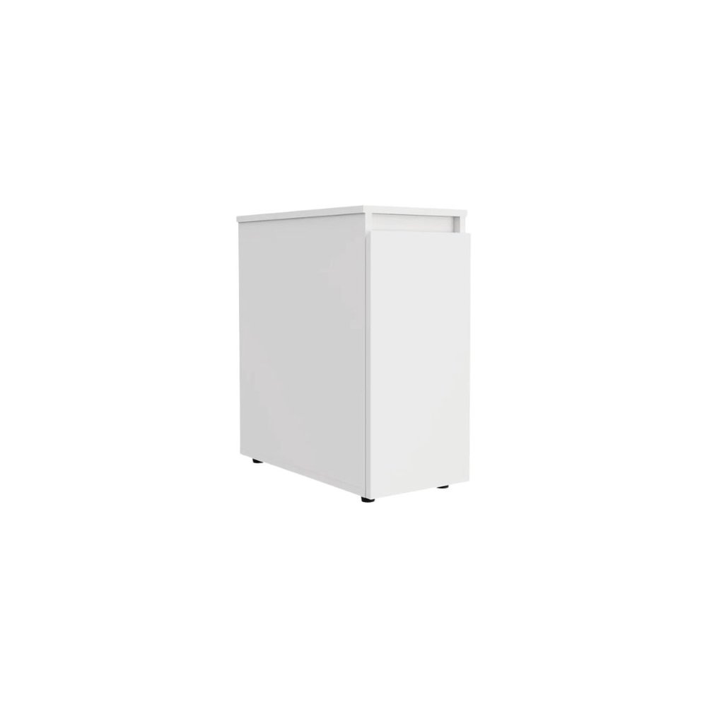 10" White Wood Freestanding Bathroom Vanity