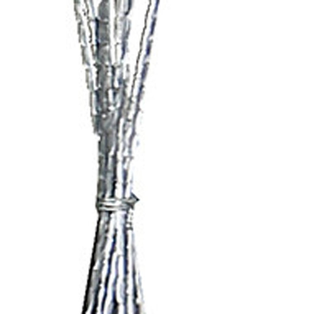 46" Chrome Multi Light LED Novelty Floor Lamp
