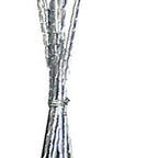 46" Chrome Multi Light LED Novelty Floor Lamp