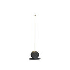 23" White Metal Leaning Stick LED Table Lamp