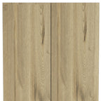 71" Oak Wood Pantry Or Storage Closet