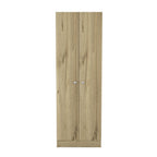 71" Oak Wood Pantry Or Storage Closet
