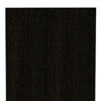 47" Black Wood Pantry Or Storage Closet