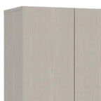 71" Light Gray Wood Pantry Or Storage Closet
