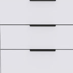 28" White Three Drawer Standard Chest