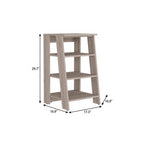 17" Light Gray Wood Freestanding Bathroom Vanity