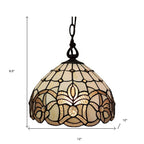 Black And White Unique Statement Glass Dimmable Chandelier With Black And White Shades