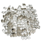 Clear Round Reflective Fire Pit Glass