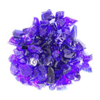 Cobalt Round Reflective Fire Pit Glass