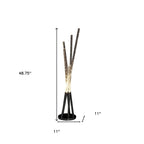 49" Silver LED Novelty Floor Lamp