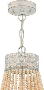 Gold And White Candle Style Five Light Metal Dimmable Chandelier