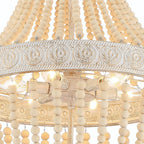 Black And Gold Candle Style Six Light Metal Dimmable Chandelier