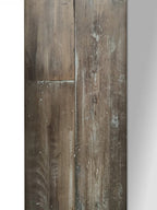 75" Brown Wood Framed Leaning Accent Mirror