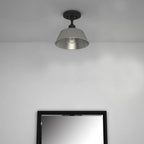 Gray Kitchen Island Metal Dimmable Flush Chandelier With Gray Shades