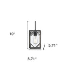 Black Kitchen Island Metal Dimmable Chandelier With Clear Shades