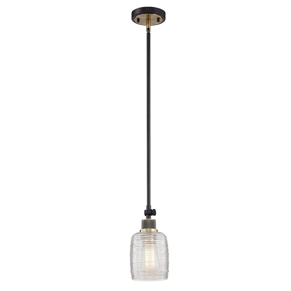 Black Kitchen Island Metal Dimmable Chandelier With Clear Shades