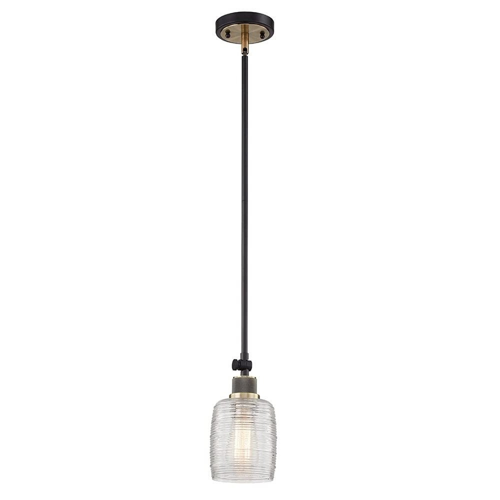 Black Kitchen Island Metal Dimmable Chandelier With Clear Shades