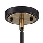 Black Kitchen Island Metal Dimmable Chandelier With Clear Shades