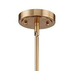 Gold Kitchen Island Metal Dimmable Chandelier With Clear Shades